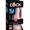 Фаллоимитатор King Cock Plus 6.5 Triple Density Cock with Balls - Flesh Pipedream 571721PD