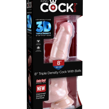 Фаллоимитатор King Cock Plus 8