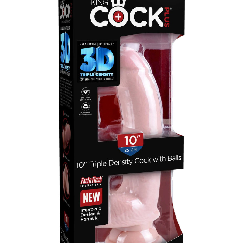 Фаллоимитатор King Cock Plus 10