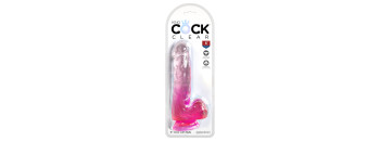 Фаллоимитатор King Cock Clear Pink Pipedream 575211PD