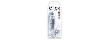 Фаллоимитатор King Cock Clear 6 Cock with Balls Pipedream 575220PD