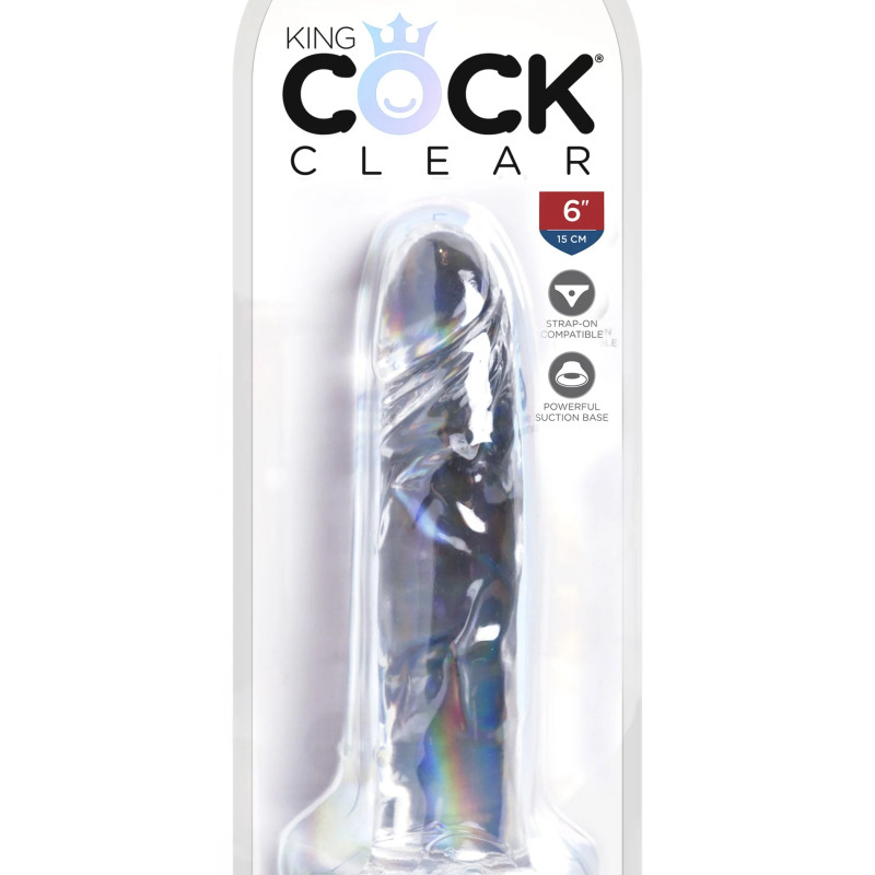 Фаллоимитатор King Cock Clear 6