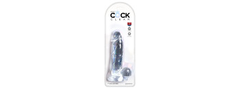 Фаллоимитатор King Cock Clear 7 Cock with Balls Pipedream 575420PD
