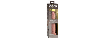 Фаллоимитатор KC Elite 9 Dual Density Silicone Dong - Light Pipedream 577321PD