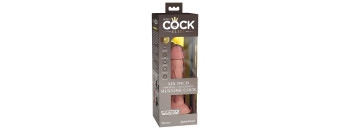 Вибратор KC Elite 6 Vibrating Silicone Dong - Light Pipedream 577621PD