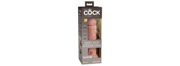 Вибратор KC Elite 8 Vibrating Silicone Dong - Light Pipedream 577821PD