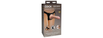 Страпон King Cock Elite Harness & 6 Dildo Kit -  Light Pipedream 578221PD