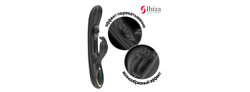 Вибратор-кролик с вибрацией и вращающимся шариком D-242824