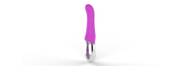 Мощный пульсирующий массажер M&M сиреневый 8109MC