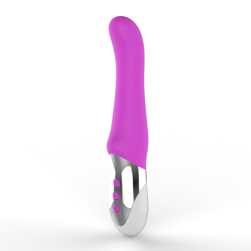 Мощный пульсирующий массажер M&M сиреневый 8109MC