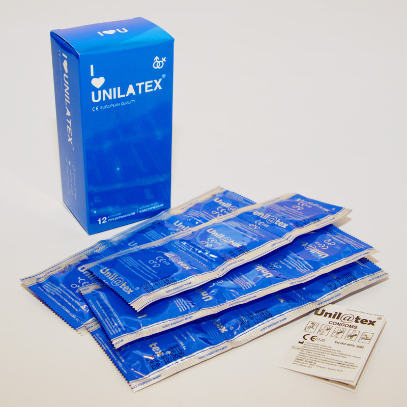 Презервативы Unilatex Natural Plain 12 шт +3 шт в подарок 3013Un