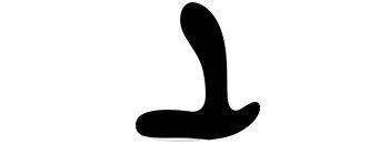 Анальный вибростимулятор чёрный BI-040029