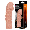 Насадка Penis Sleeve с бугорками телесная TPE KOKOS PS-003-L