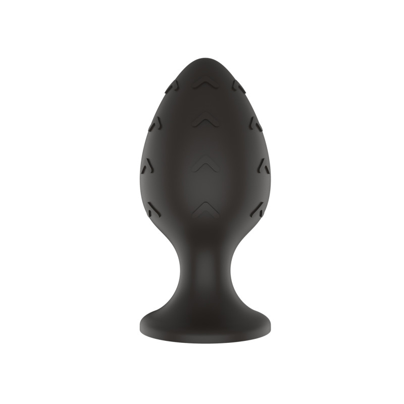 Силиконовая анальная пробка черная S (5.8*2.8cm) 3302-01