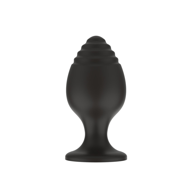 Силиконовая анальная пробка черная S (5.8*2.8cm) 3303-01