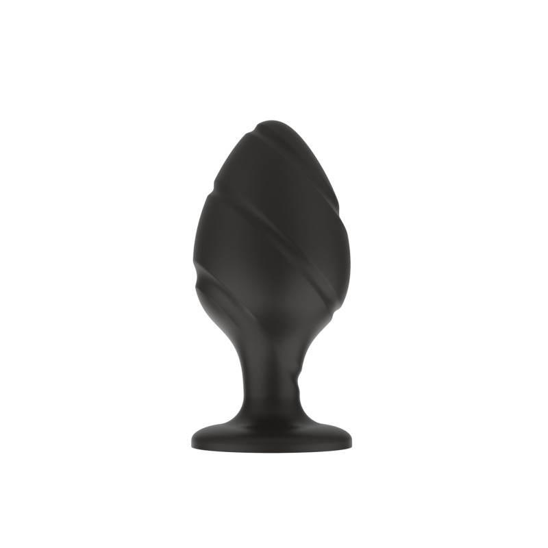 Силиконовая анальная пробка черная S (5.8*2.8cm) 3305-01