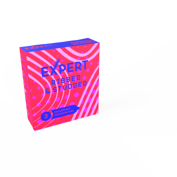 Презервативы Expert Ribbed&Studded 3 шт 9274ex