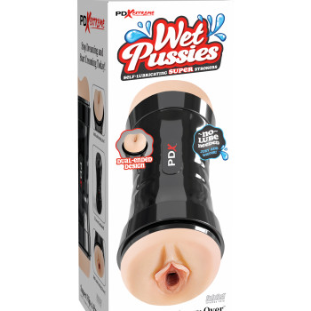 Самосмазывающийся Мастурбатор в Колбе Flip-A-Pussy Over Pipedream RD44621PD