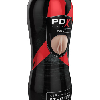 Мастурбатор с вибрацией PDX ELITE Vibrating Pussy Stroker Pipedream RD521PD
