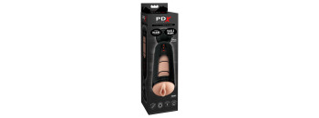 Мастурбатор с вибрацией PDX ELITE Vibrating Mega Milker Pipedream RD525PD