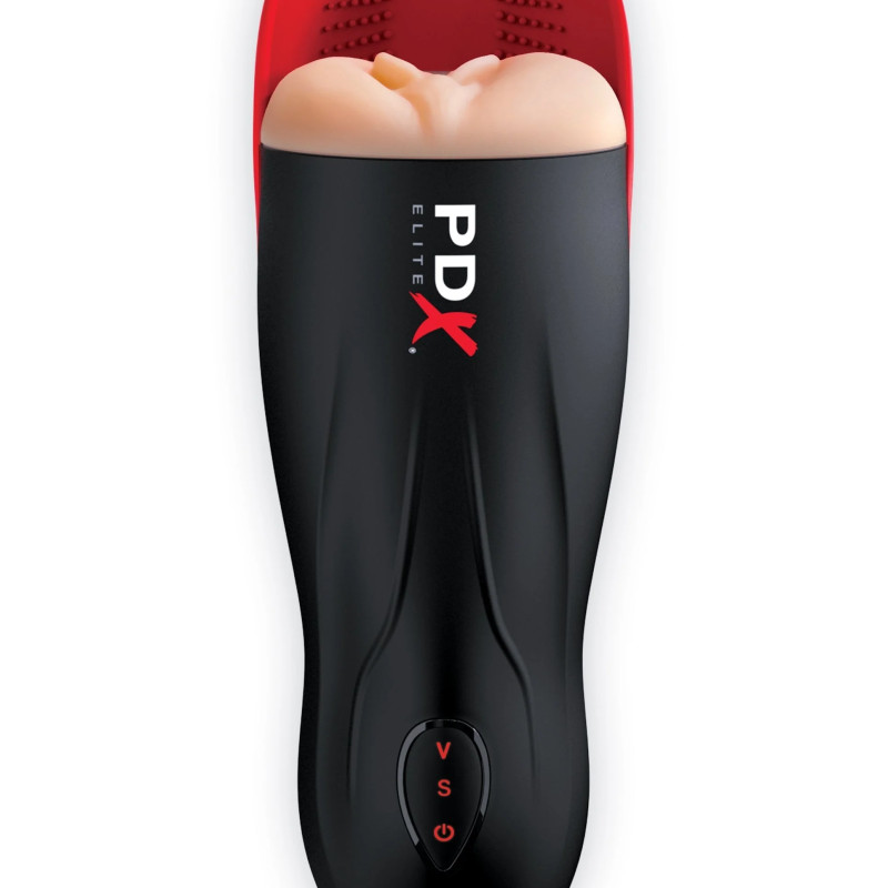 Мастурбатор с вибрацией PDX Elite Fuck-O-Matic Pipedream RD540PD