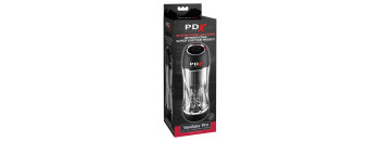 Мастурбатор с вибрацией PDX Elite ViewTube Pro Pipedream RD545PD