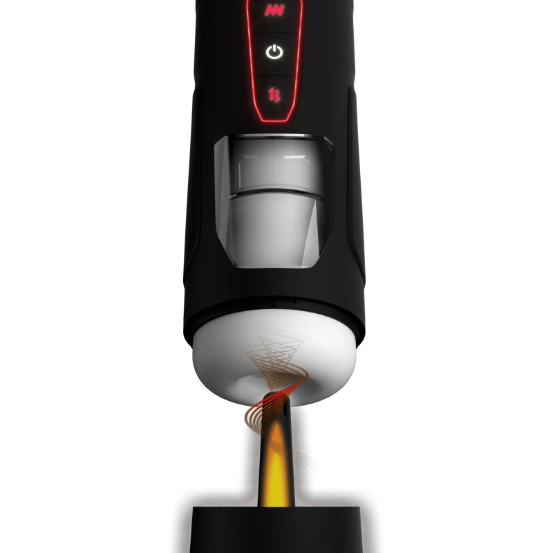 Мастурбатор с вибрацией PDX Elite Milk Me Hotter - Black Pipedream RD55023PD