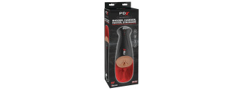 Мастурбатор в колбе с вибрацией Fuck-O-Matic Pro XL Pipedream RD55229PD