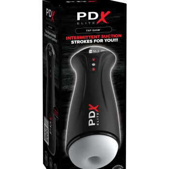 Мастурбатор с вибрацией PDX Elite Fap-Gasm - Frosted Pipedream RD55320PD