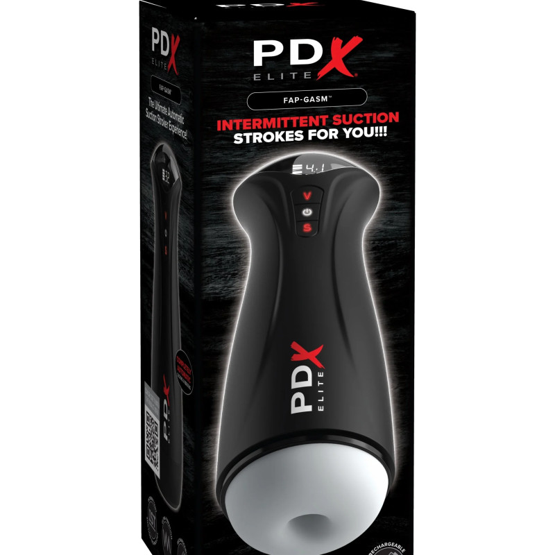 Мастурбатор с вибрацией PDX Elite Fap-Gasm - Frosted Pipedream RD55320PD