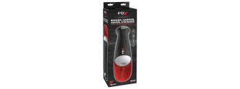 Мастурбатор в колбе с вибрацией Fuck-O-Matic Pro XL Pipedream RD55420PD