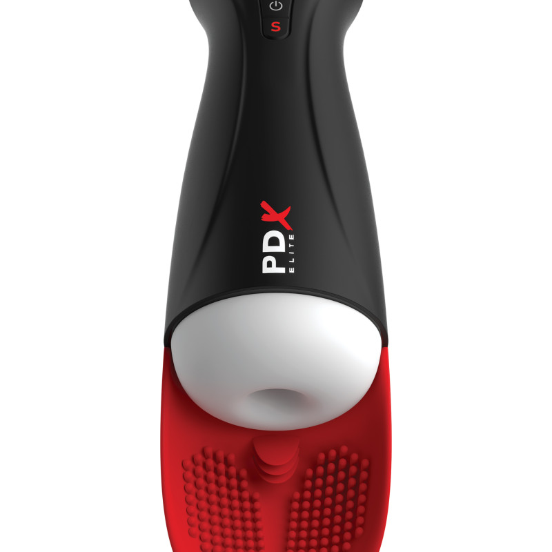 Мастурбатор в колбе с вибрацией Fuck-O-Matic Pro XL Pipedream RD55420PD