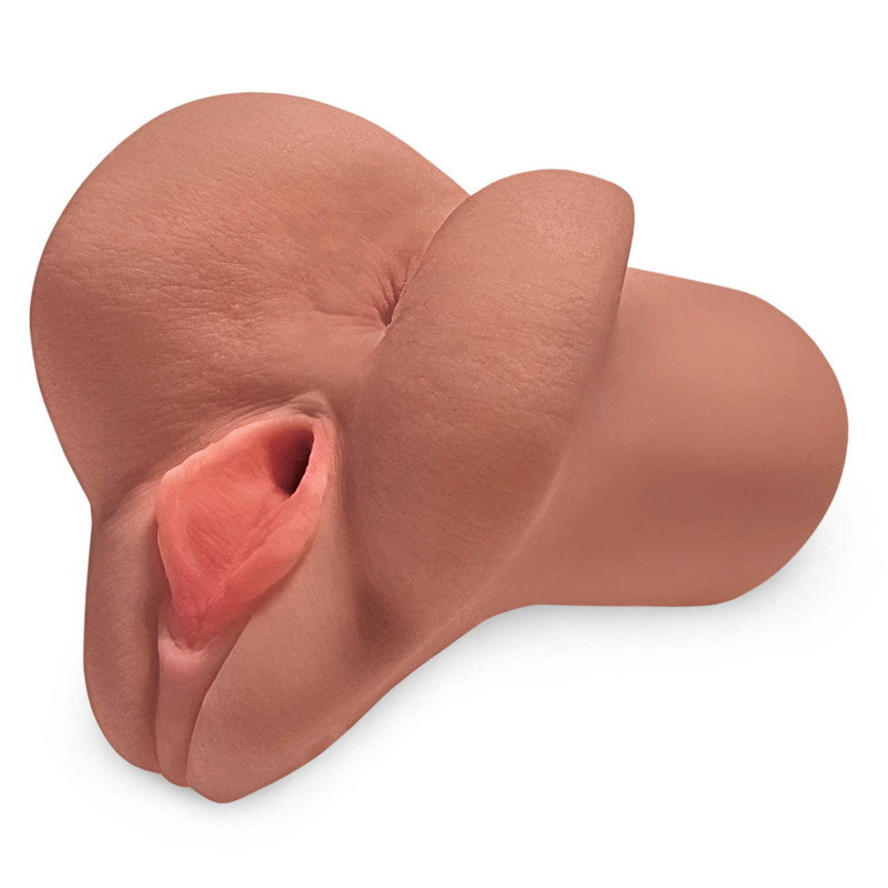 Мастурбатор с двумя входами, 2,5 кг Мулатка Double Stroker Pipedream RD60922PD