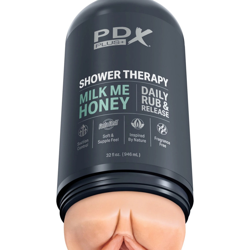 Мастурбатор Shower Therapy - Milk Me Honey - Light Pipedream RD62121PD