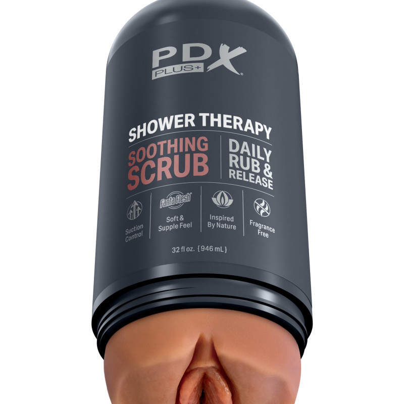 Мастурбатор Shower Therapy - Soothing Scrub -Tan Pipedream RD62222PD