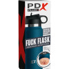 Мастурбатор Fap Flask Thrill Seeker Discreet Stroker - Black Bottle - Frosted Pipedream RD62721PD