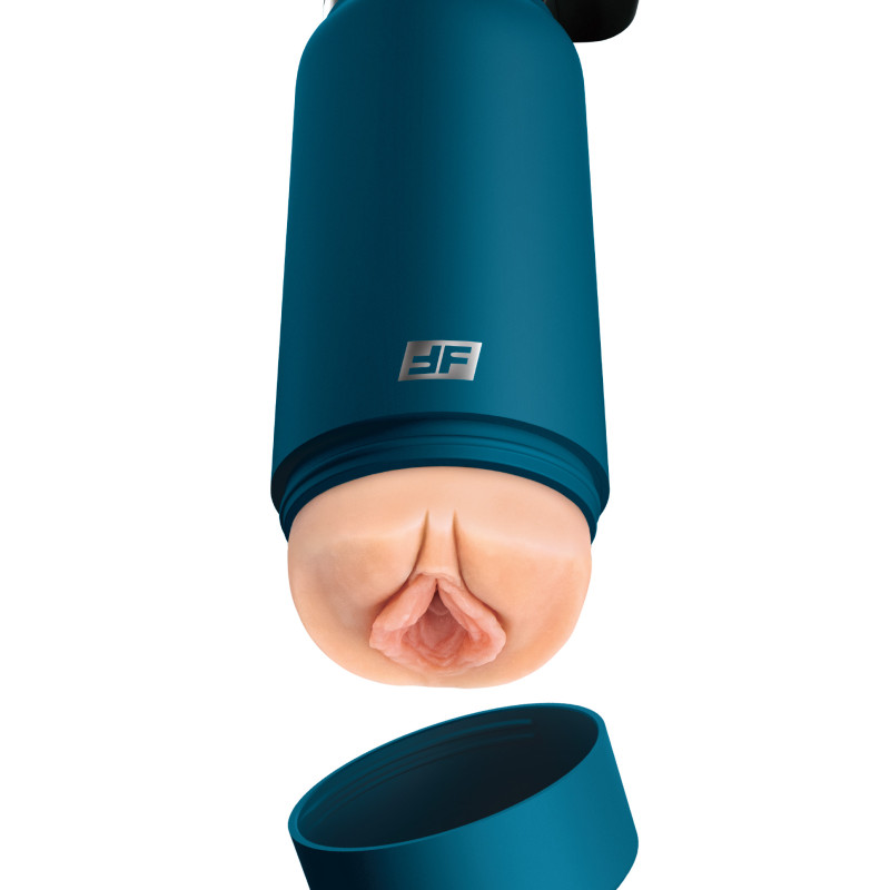 Мастурбатор Fap Flask Thrill Seeker Discreet Stroker - Black Bottle - Frosted Pipedream RD62721PD