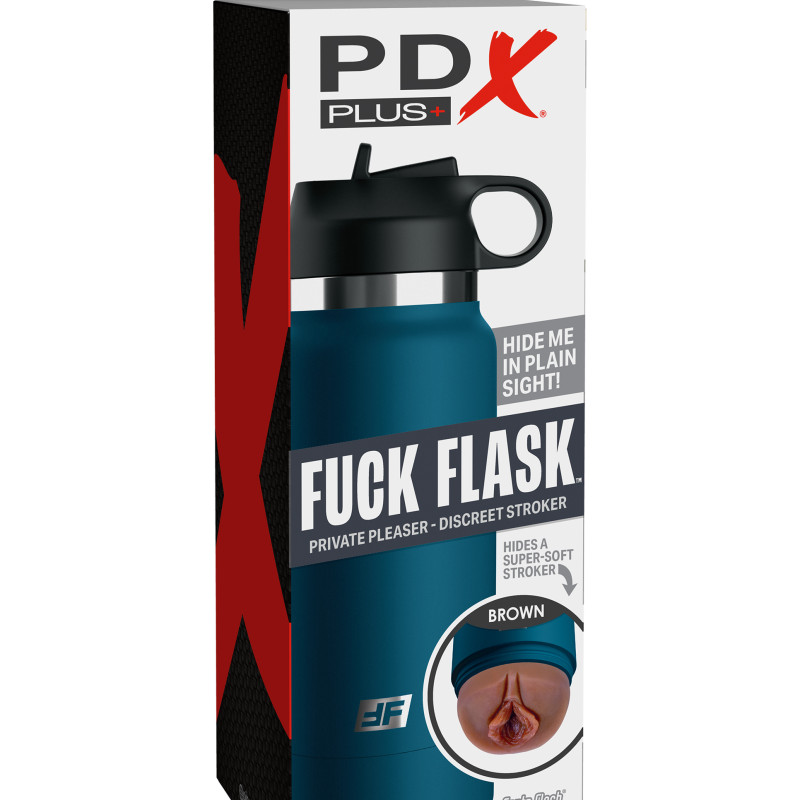 Мастурбатор Fap Flask Thrill Seeker Discreet Stroker Мулатка - Frosted Pipedream RD62729PD