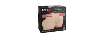 Мастурбатор с вибрацией PDX Plus Shake That Ass Vibrating  Light Pipedream RD63221PD