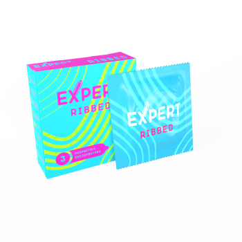 Презервативы Expert Ribbed 3 шт 9250ex