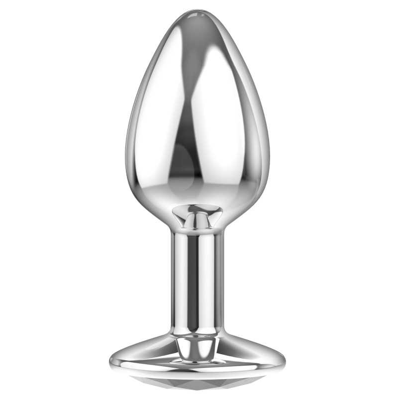 Большая анальная пробка Diamond Clear Sparkle XL 4028-02lola