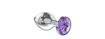 Большая анальная пробка Diamond Purple Sparkle XL 4028-01lola