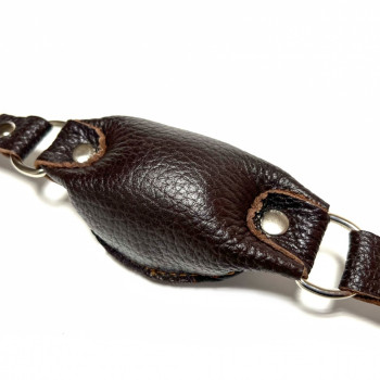 Кляп кожаный коричневый 60016ars