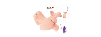 Мастурбатор Sarah Mini Doll телесный TPR с вибрацией KOKOS M01-002-06V