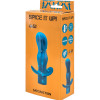 Анальная пробка с вибрацией Spice it up Satisfaction Aquamarine 8002-03Lola