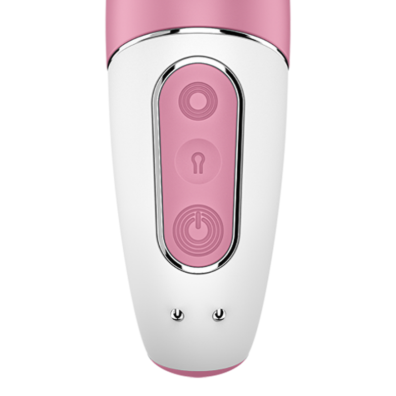 Вибратор с Функцией Расширения Satisfyer Air Pump Bunny 2 light red 038575SA