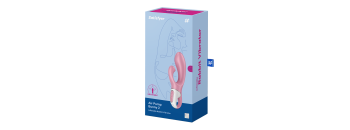 Вибратор с Функцией Расширения Satisfyer Air Pump Bunny 2 light red 038575SA