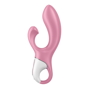 Вибратор с Функцией Расширения Satisfyer Air Pump Bunny 2 light red 038575SA