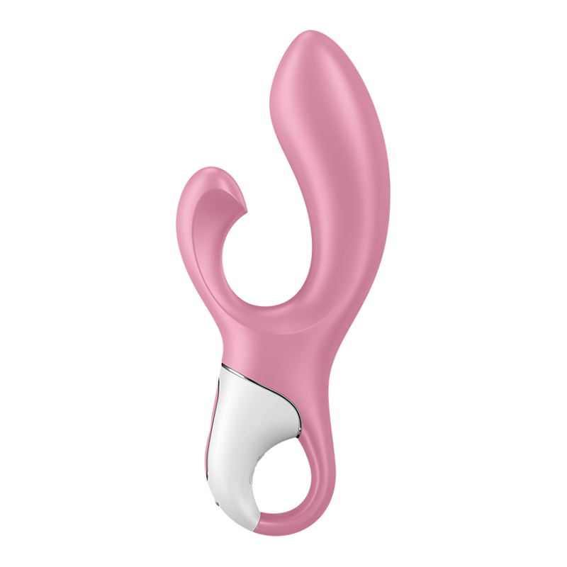 Вибратор с Функцией Расширения Satisfyer Air Pump Bunny 2 light red 038575SA