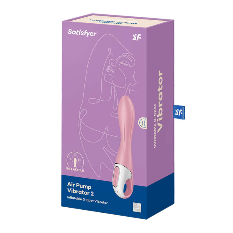 Вибратор с Функцией Расширения Air Pump Vibrator 2 light red 038605SA